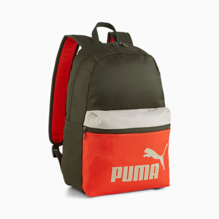 PUMA PHASE BACKPACK Hátizsák oliva