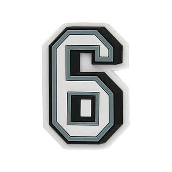 CROCS JIBBITZ "6" szám papucs kiegészítő