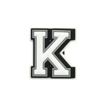 CROCS JIBBITZ "K" betű papucs kiegészítő