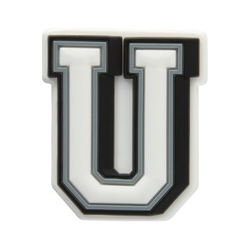 CROCS JIBBITZ "U" betű papucs kiegészítő