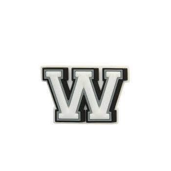 CROCS JIBBITZ "W" betű papucs kiegészítő