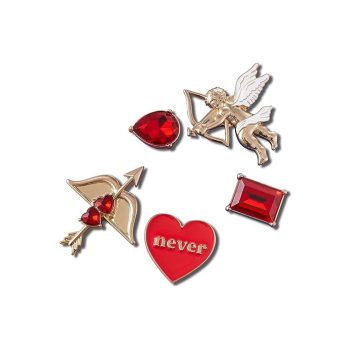 CROCS JIBBITZ VALENTIN csomag (5db) papucs kiegészítő