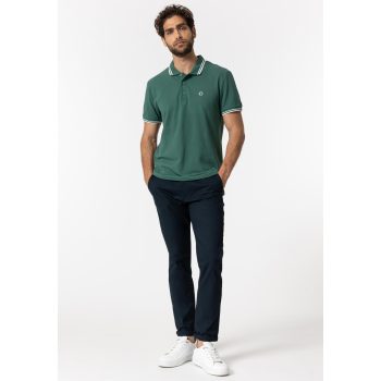 TIFFOSI TROUSERS CHINO H35 dark navy Férfi nadrág