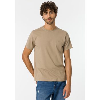 TIFFOSI BARTON_1 brown Férfi póló