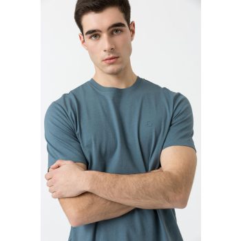 TIFFOSI BARTON_1 petrol blue Férfi póló