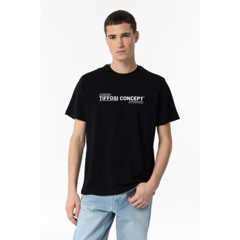 TIFFOSI DARIUS black Férfi póló