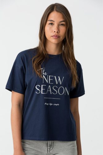 TIFFOSI MAIZENA navy Női póló