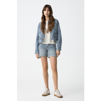 TIFFOSI RACHEL 43 light blue Női farmer short