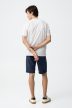TIFFOSI CHINO SHORT SLIM blue Férfi short