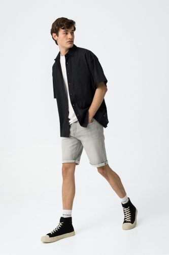 TIFFOSI SHORT SLIM 52 grey Férfi farmer short