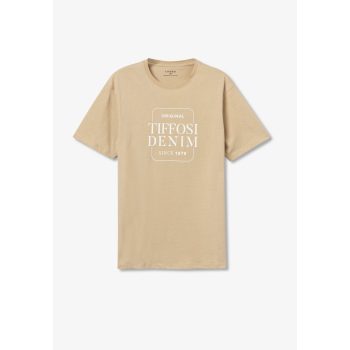 TIFFOSI CONNOR beige Férfi póló
