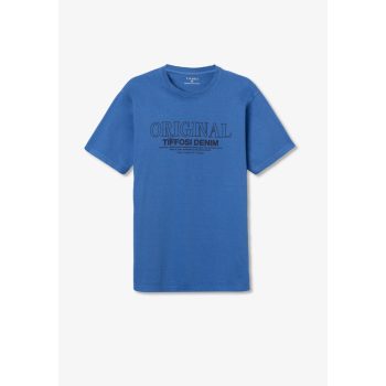 TIFFOSI KARTER blue Férfi póló