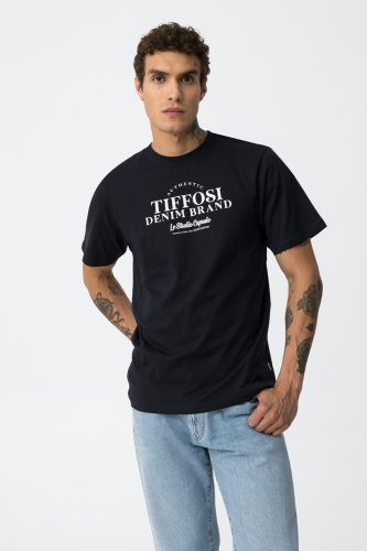 TIFFOSI ACE dark navy Férfi póló