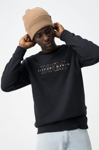 TIFFOSI Derby Férfi pulóver Dark Navy