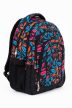BUDMIL LYNSEY fekete-színes-mintás Hátizsák 