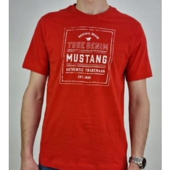 MUSTANG ALEX C PRINT Férfi póló koral