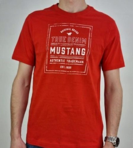 MUSTANG ALEX C PRINT Férfi póló koral