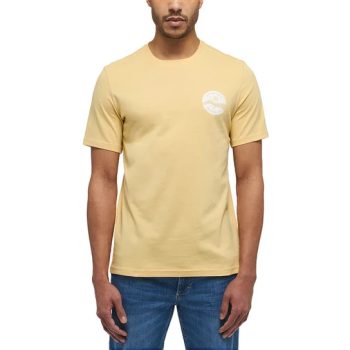 MUSTANG ALEX C PRINT sárga Férfi póló
