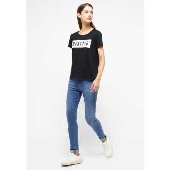 MUSTANG ALMA fekete Női póló