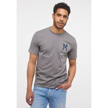 MUSTANG ALEX C PRINT szürke Férfi póló
