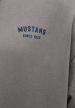 MUSTANG BENNET BACK PRINT grey Férfi pulóver