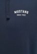 MUSTANG BENNET BACK PRINT navy Férfi pulóver