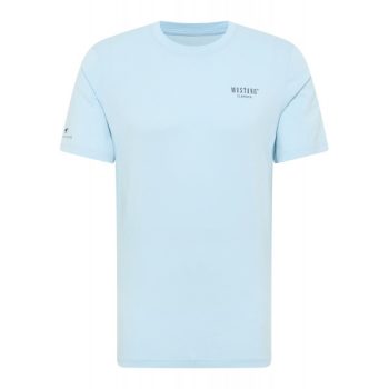 MUSTANG AUSTIN lightblue Férfi póló