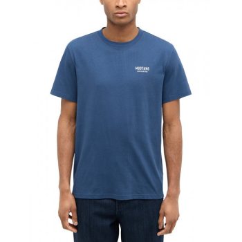 MUSTANG AUSTIN navy Férfi póló 