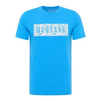 MUSTANG AUSTIN blue Férfi póló