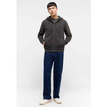 MUSTANG BRIGHTON gray Férfi cipzáros pulóver