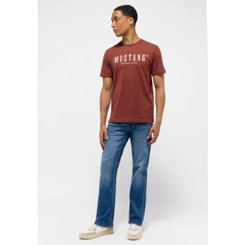 MUSTANG AUSTIN wine Férfi póló 