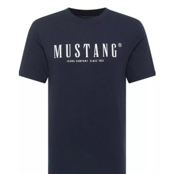 MUSTANG AUSTIN navy Férfi póló