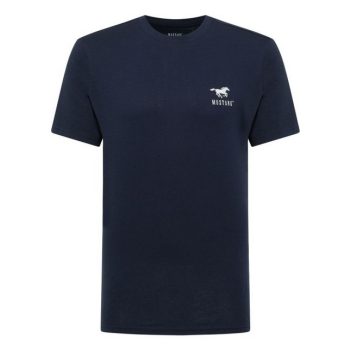 MUSTANG AUSTIN navy Férfi póló