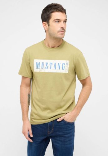 MUSTANG AUSTIN zöld Férfi póló
