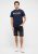 MUSTANG CHICAGO SHORT Z black Férfi farmer short
