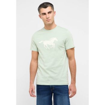 MUSTANG AUSTIN green Férfi póló