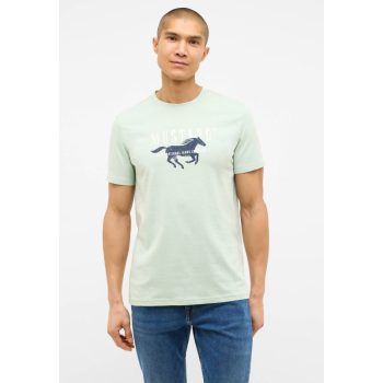 MUSTANG AUSTIN green Férfi póló