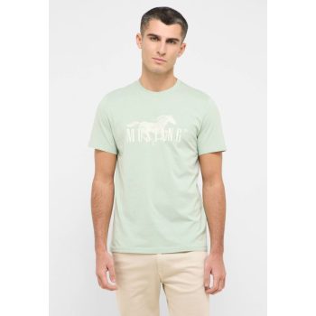 MUSTANG AUSTIN green Férfi póló