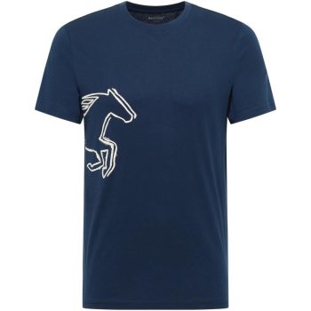 MUSTANG AUSTIN navy Férfi póló