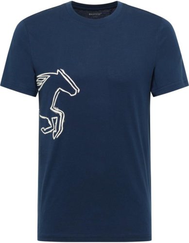 MUSTANG AUSTIN navy Férfi póló