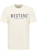 MUSTANG AUSTIN white Férfi póló