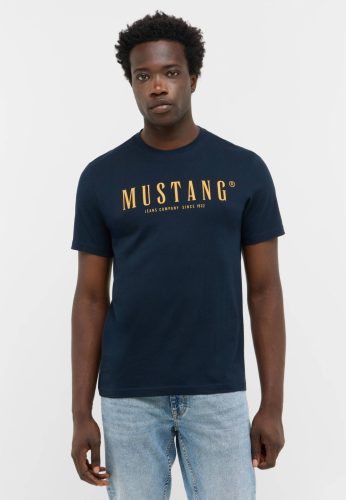 MUSTANG AUSTIN navy Férfi póló