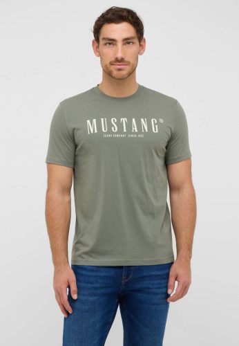 MUSTANG AUSTIN khaki Férfi póló