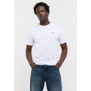 MUSTANG AUSTIN white Férfi póló