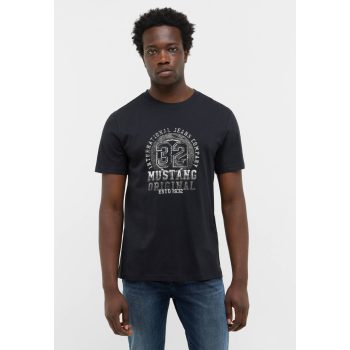 MUSTANG AUSTIN navy Férfi póló