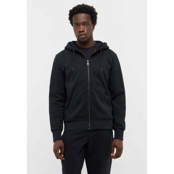 MUSTANG BRIGHTON black Férfi cipzáros pulóver