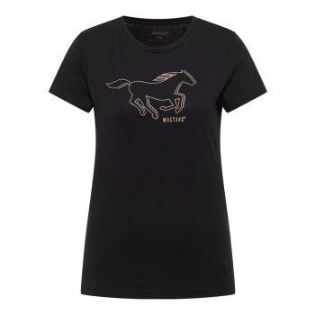MUSTANG LOA fekete Női póló