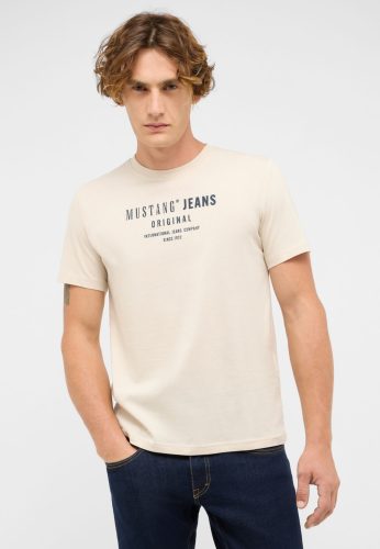 MUSTANG AUSTIN bézs Férfi póló 