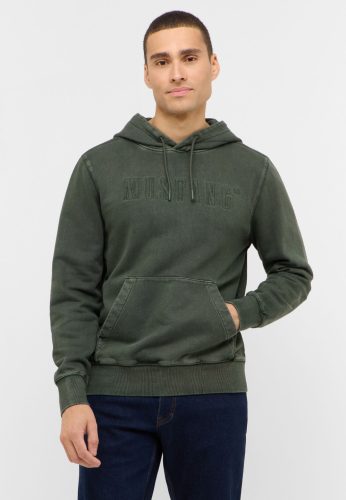 MUSTANG EDEN keki Belebújós kapucnis pulóver