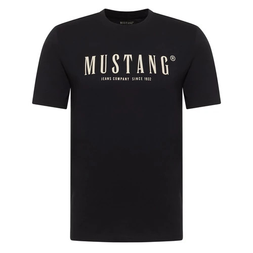 MUSTANG AUSTIN black Férfi póló
